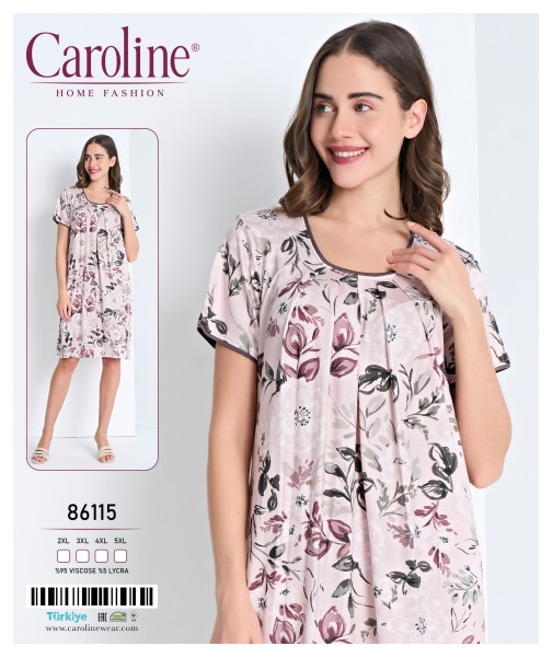 Caroline 86115 ночная рубашка 2XL, 3XL, 4XL, 5XL