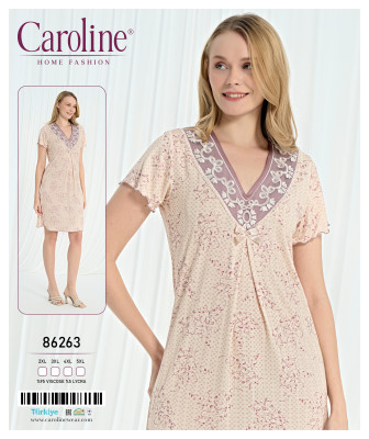 Caroline 86263 ночная рубашка 2XL, 3XL, 4XL, 5XL