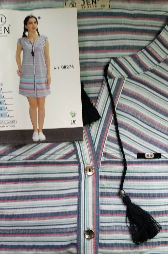 Jen 08274 халат M, L, XL, 3XL