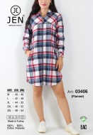 Jen 03406 халат M, L, XL, 2XL, 3XL