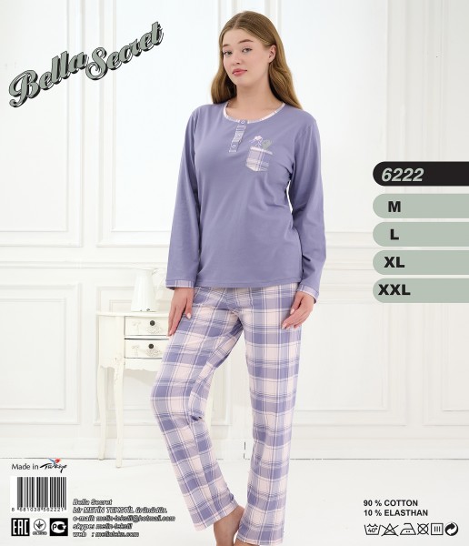 Metin 6222 пижама M, L, XXL