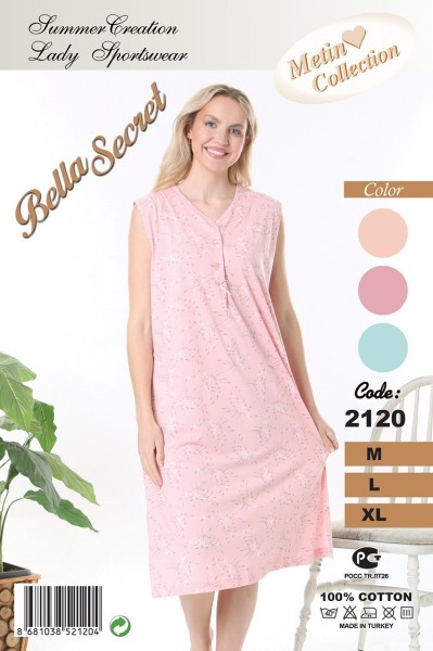 Metin 2120 ночная рубашка M, L, XL