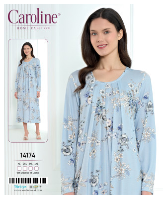 Caroline 14174 ночная рубашка XL, 2XL, 3XL, 4XL