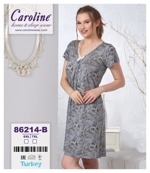 Caroline 86214-B ночная рубашка 6XL