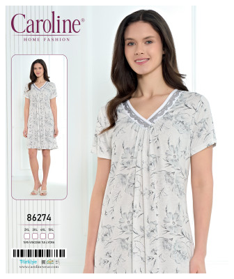 Caroline 86274 ночная рубашка 2XL, 3XL, 4XL, 5XL