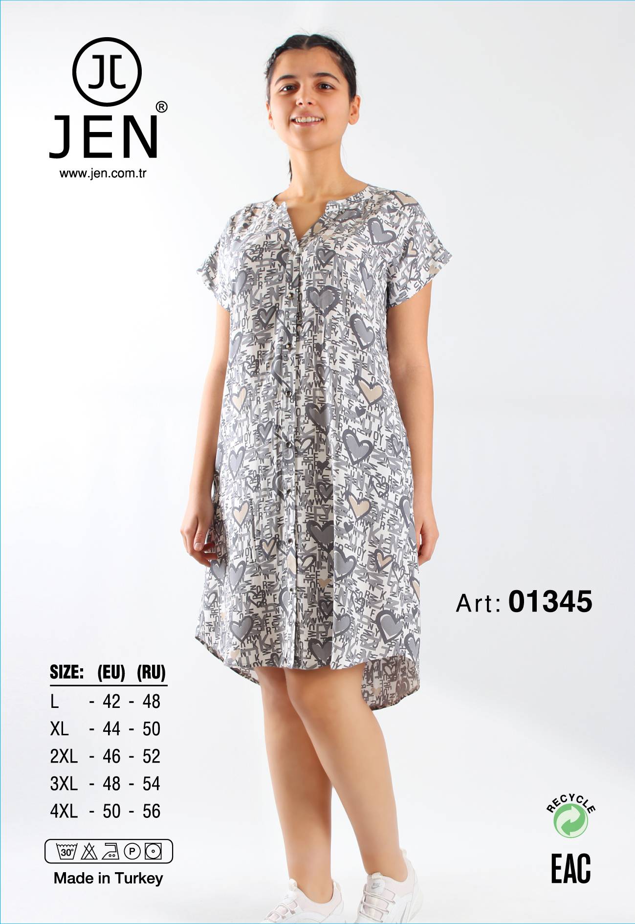 Jen 01345 халат 4XL