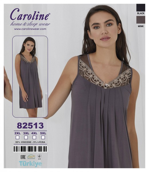 Caroline 82513 ночная рубашка 2XL, 3XL, 4XL, 5XL