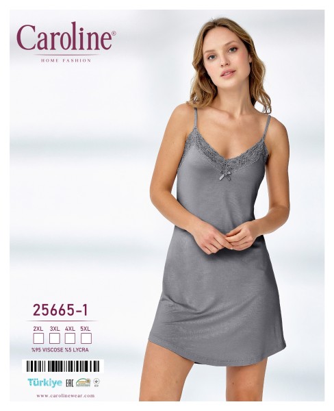 Caroline 25665 ночная рубашка 2XL, 3XL, 5XL