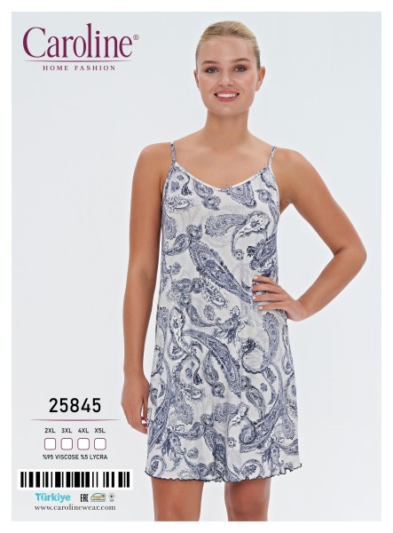 Caroline 25845 ночная рубашка 2XL, 3XL, 4XL, 5XL