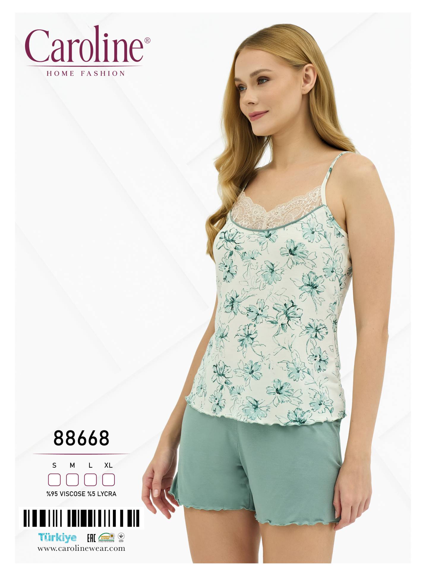 Caroline 88668 пижама S, M, L, XL