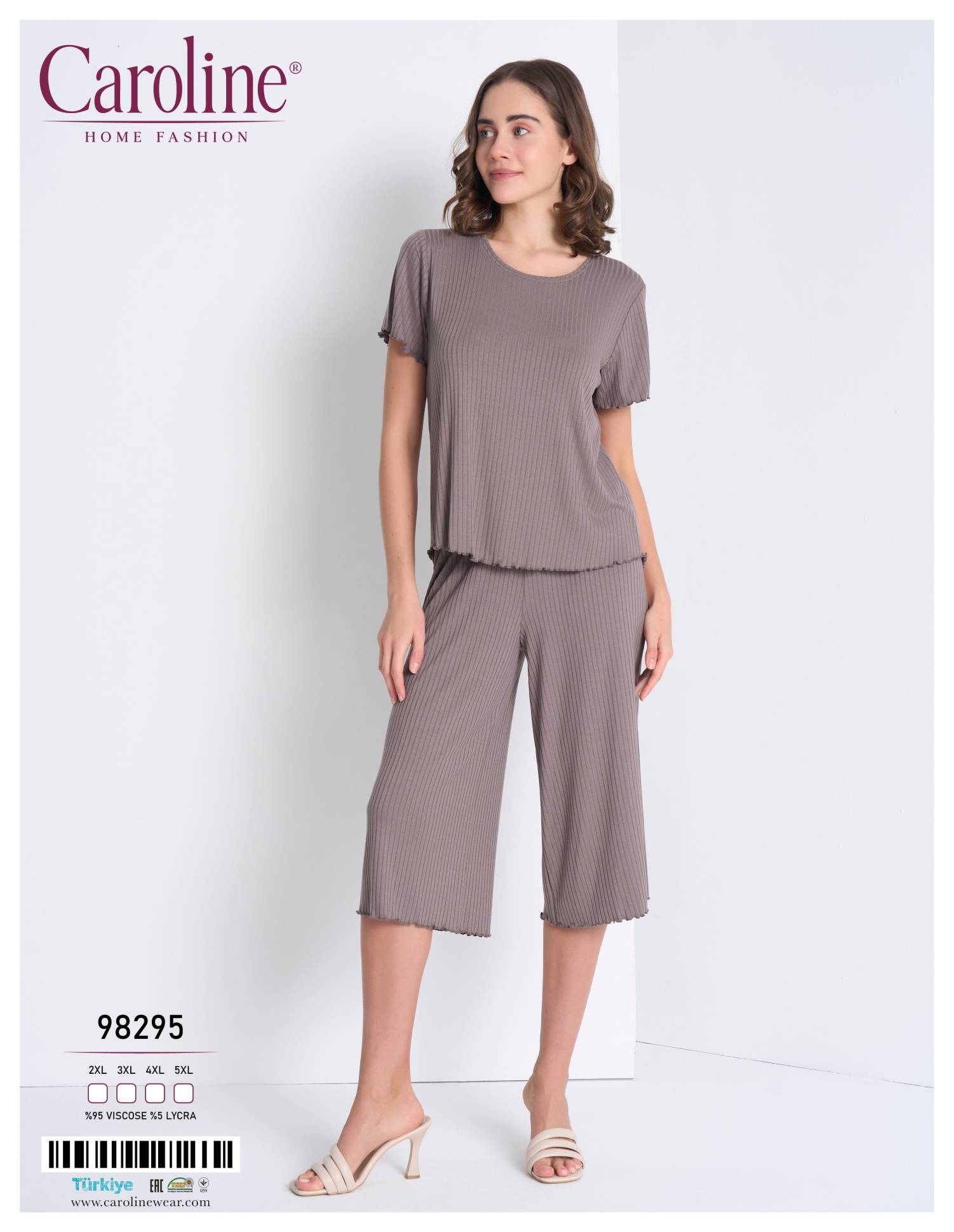 Caroline 98295 пижама 2XL, 3XL, 4XL, 5XL