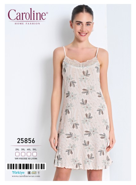 Caroline 25856 ночная рубашка 2XL, 4XL