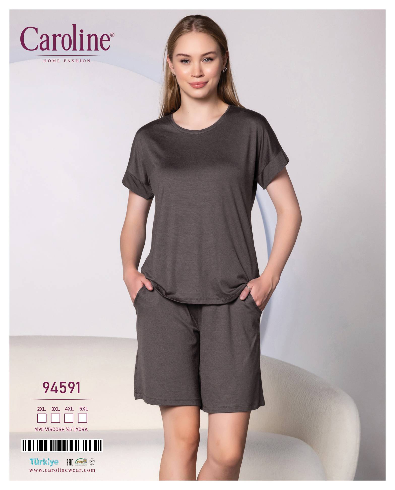 Caroline 94591 пижама 4XL