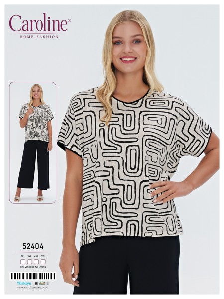 Caroline 52404 пижама 2XL, 3XL, 4XL, 5XL