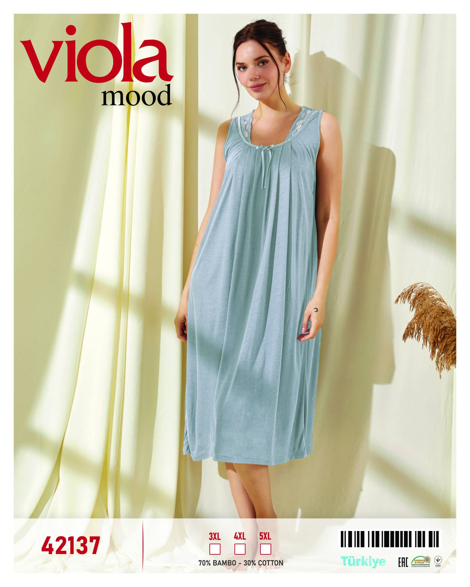 Viola 42137 ночная рубашка 4XL