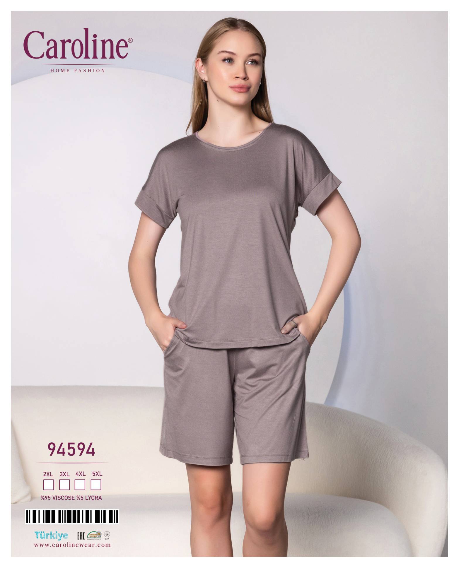 Caroline 94594 пижама 2XL, 3XL