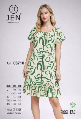 Jen 06710 халат M, L, XL, 2XL, 3XL