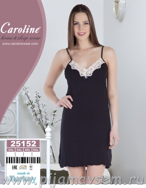 Caroline 25152 ночная рубашка 2XL