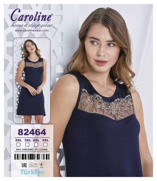 Caroline 82464 ночная рубашка 2XL, 3XL, 4XL, 5XL