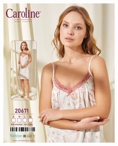 Caroline 20671 ночная рубашка S
