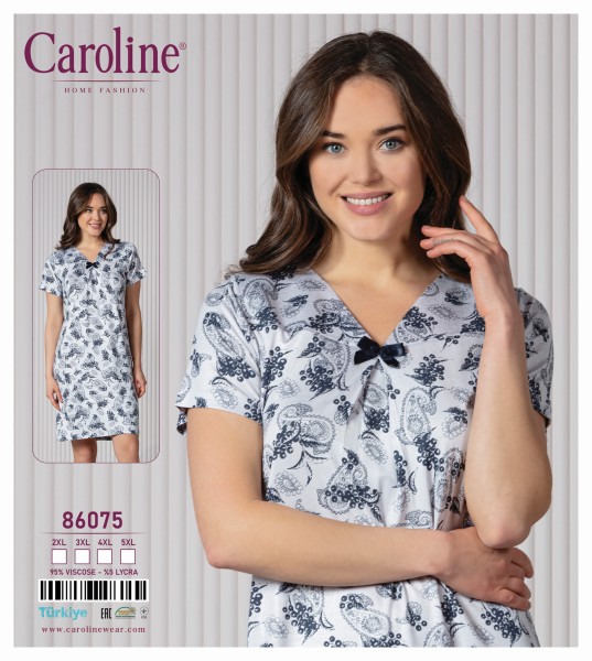 Caroline 86075 ночная рубашка 2XL, 3XL, 4XL, 5XL