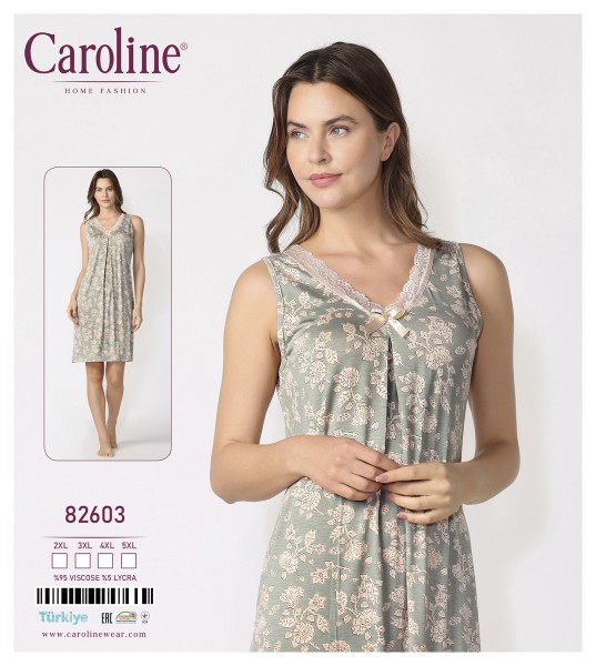 Caroline 82603 ночная рубашка 5XL
