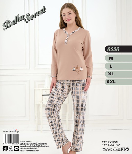 Metin 6226 пижама M, L, XL, XXL