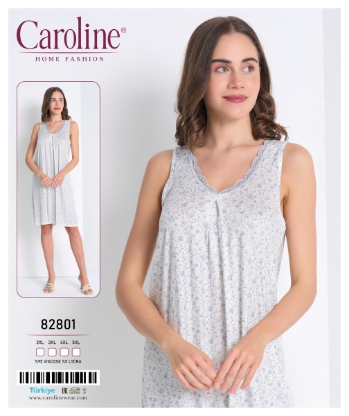 Caroline 82801 ночная рубашка 2XL, 3XL, 5XL