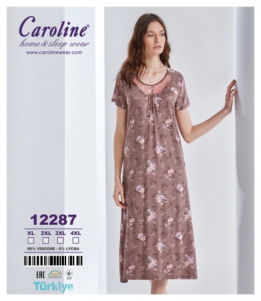 Caroline 12287 ночная рубашка 4XL