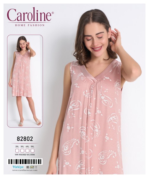 Caroline 82802 ночная рубашка 2XL, 3XL, 4XL, 5XL