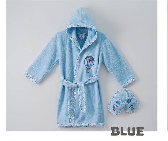 Ramel 492 халат с тапочками 1-2, 2-3, 3-4, 4-5 года