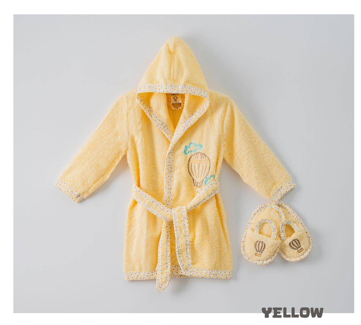 Ramel 492 халат с тапочками 1-2, 2-3, 3-4, 4-5 года
