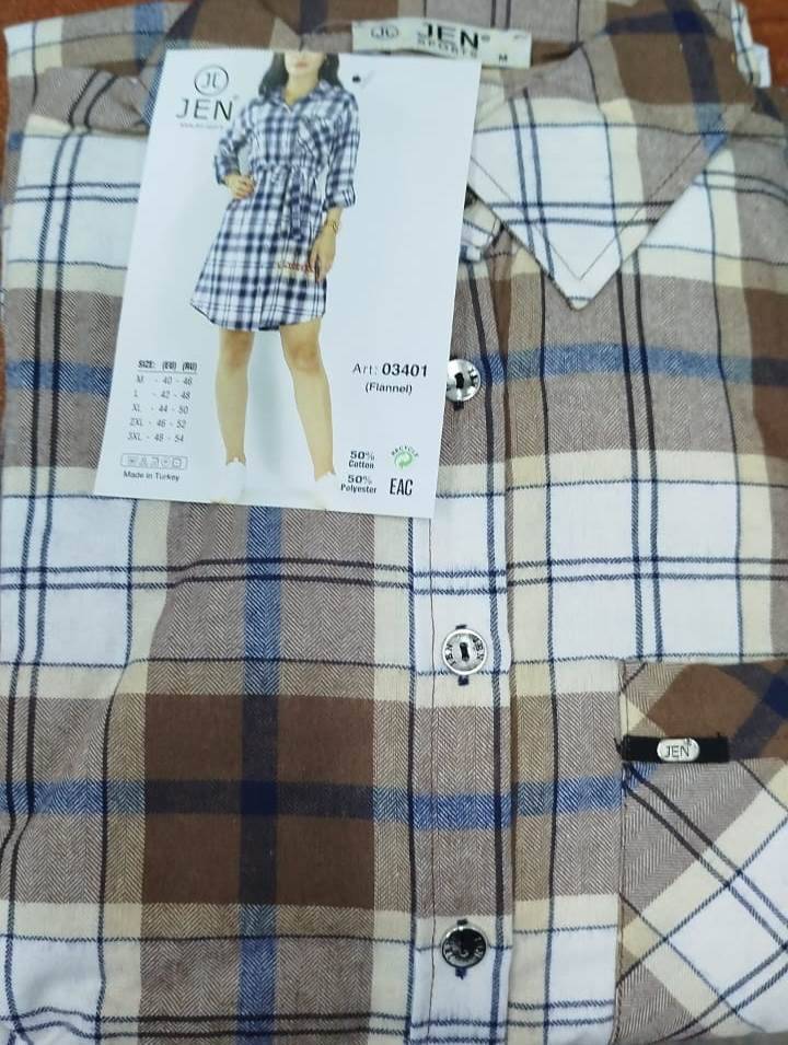 Jen 03401 халат M, L, XL, 2XL, 3XL