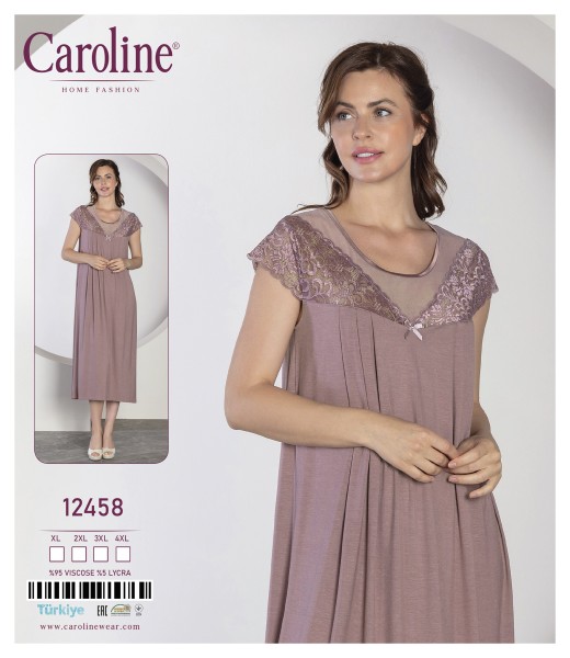 Caroline 12458 ночная рубашка 2XL, 3XL, 4XL