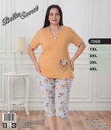 Metin 7099 пижама 1XL, 2XL, 3XL, 4XL