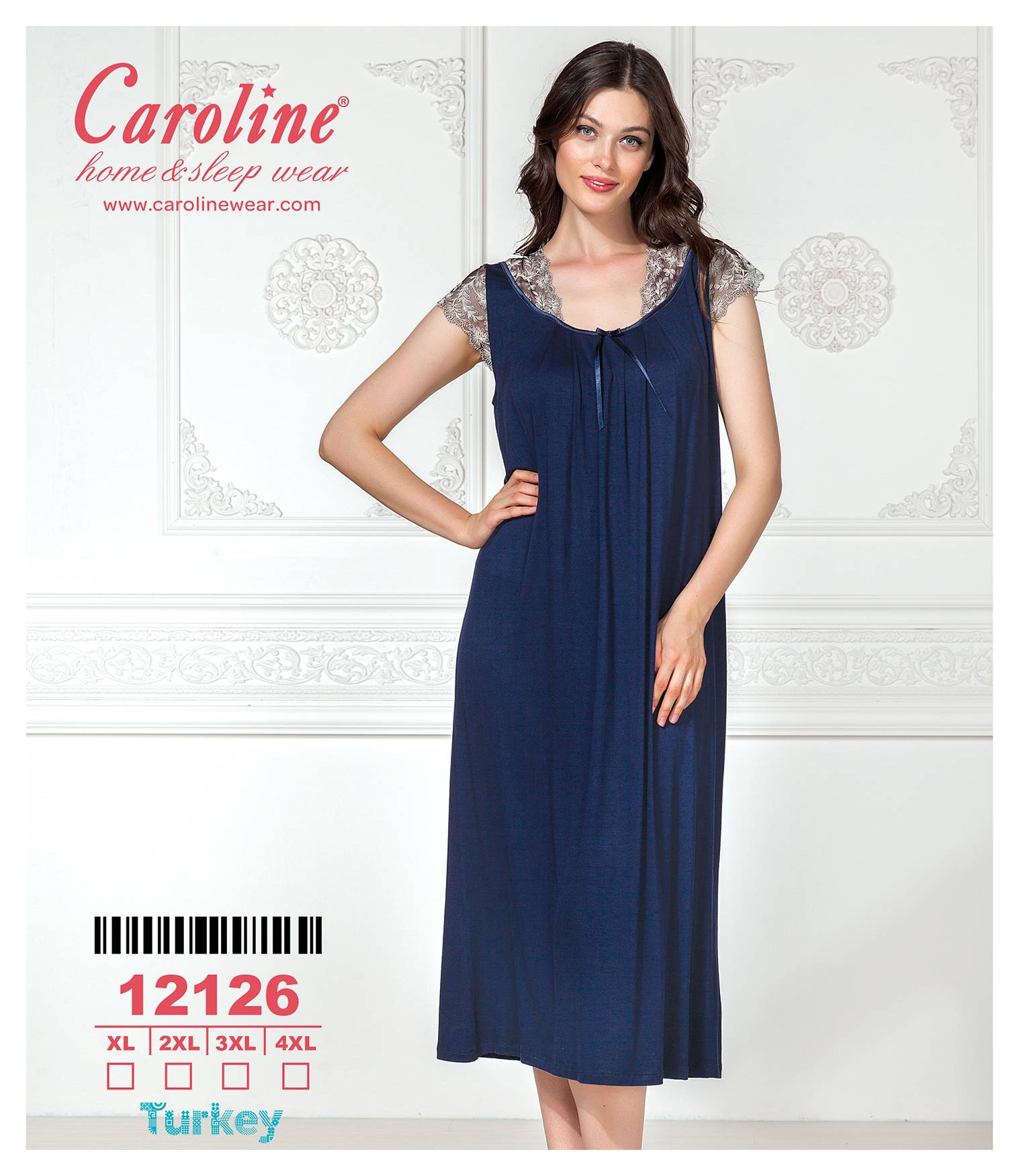 Caroline 12126 ночная рубашка 3XL