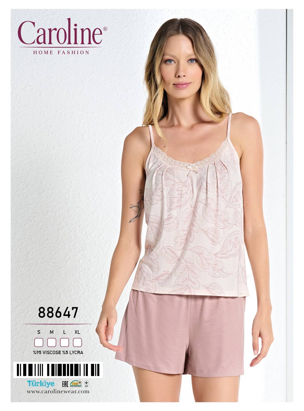 Caroline 88647 пижама S, M, L, XL