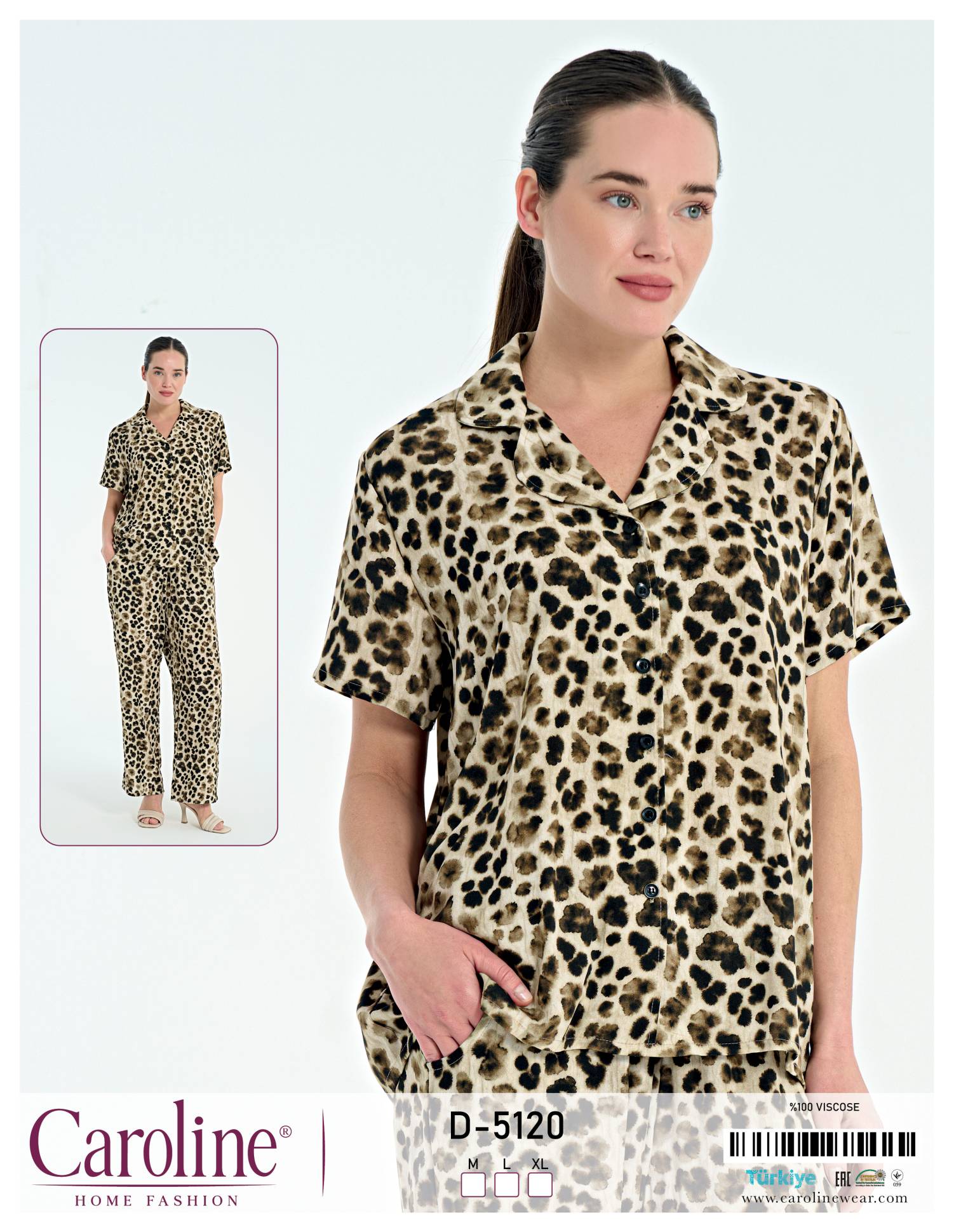 Caroline D-5120 пижама M, L, XL