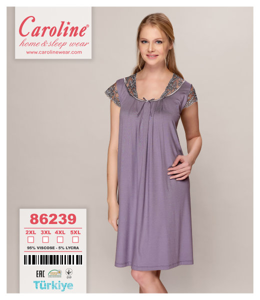 Caroline 86239 ночная рубашка 3XL