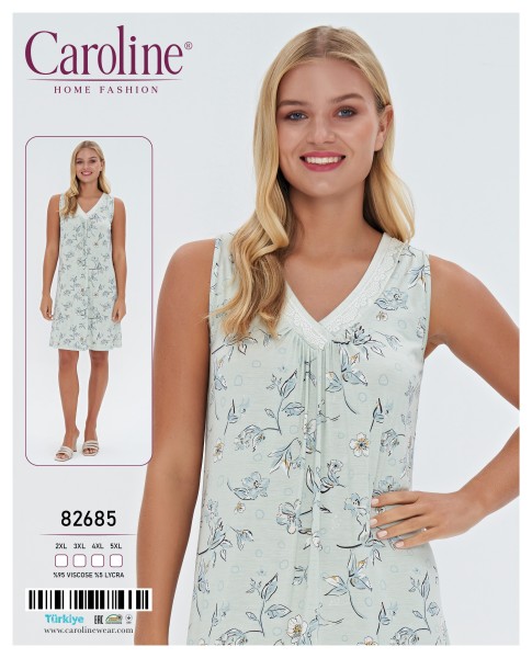 Caroline 82685 ночная рубашка 2XL, 3XL, 4XL, 5XL