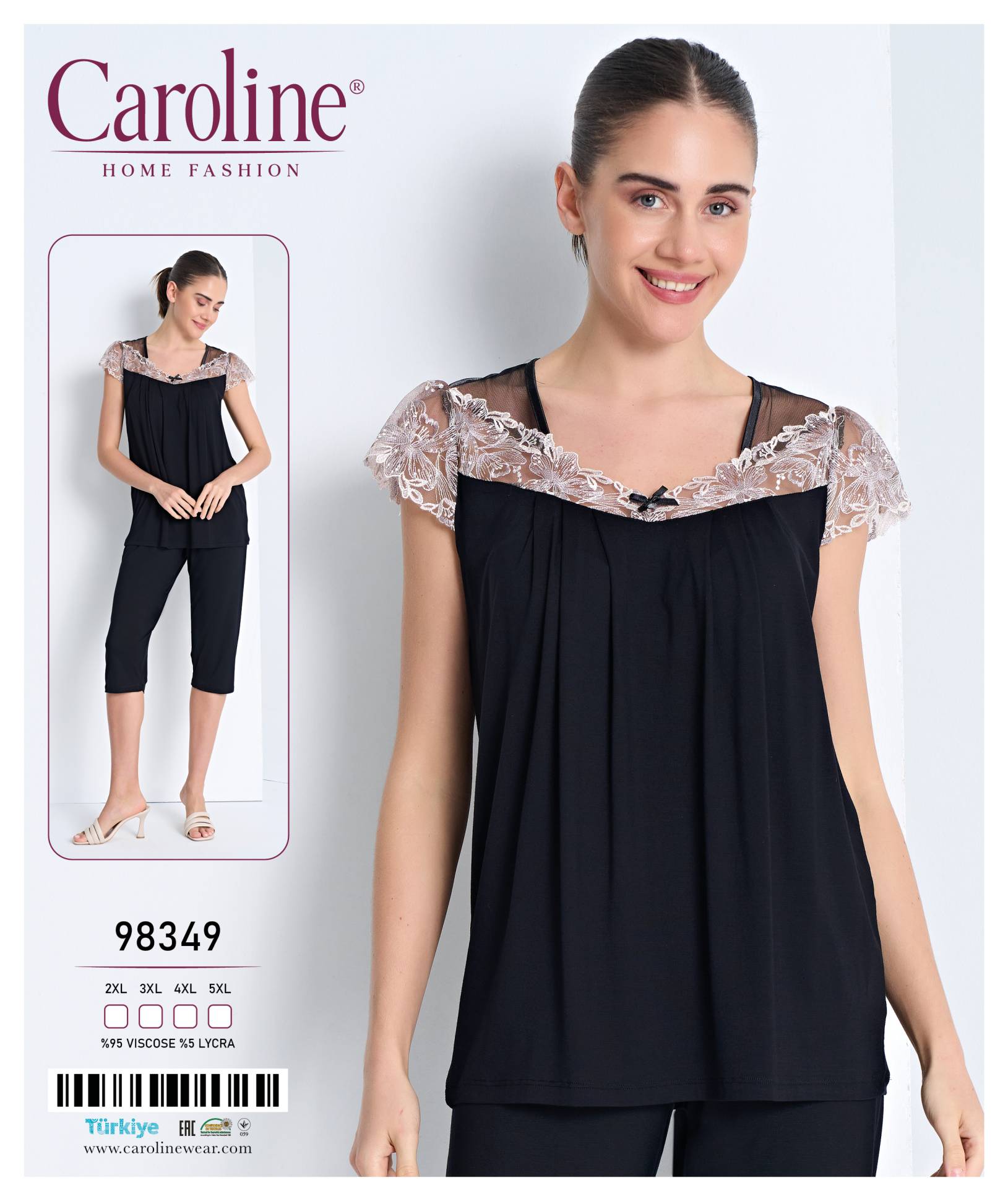 Caroline 98349 пижама 2XL