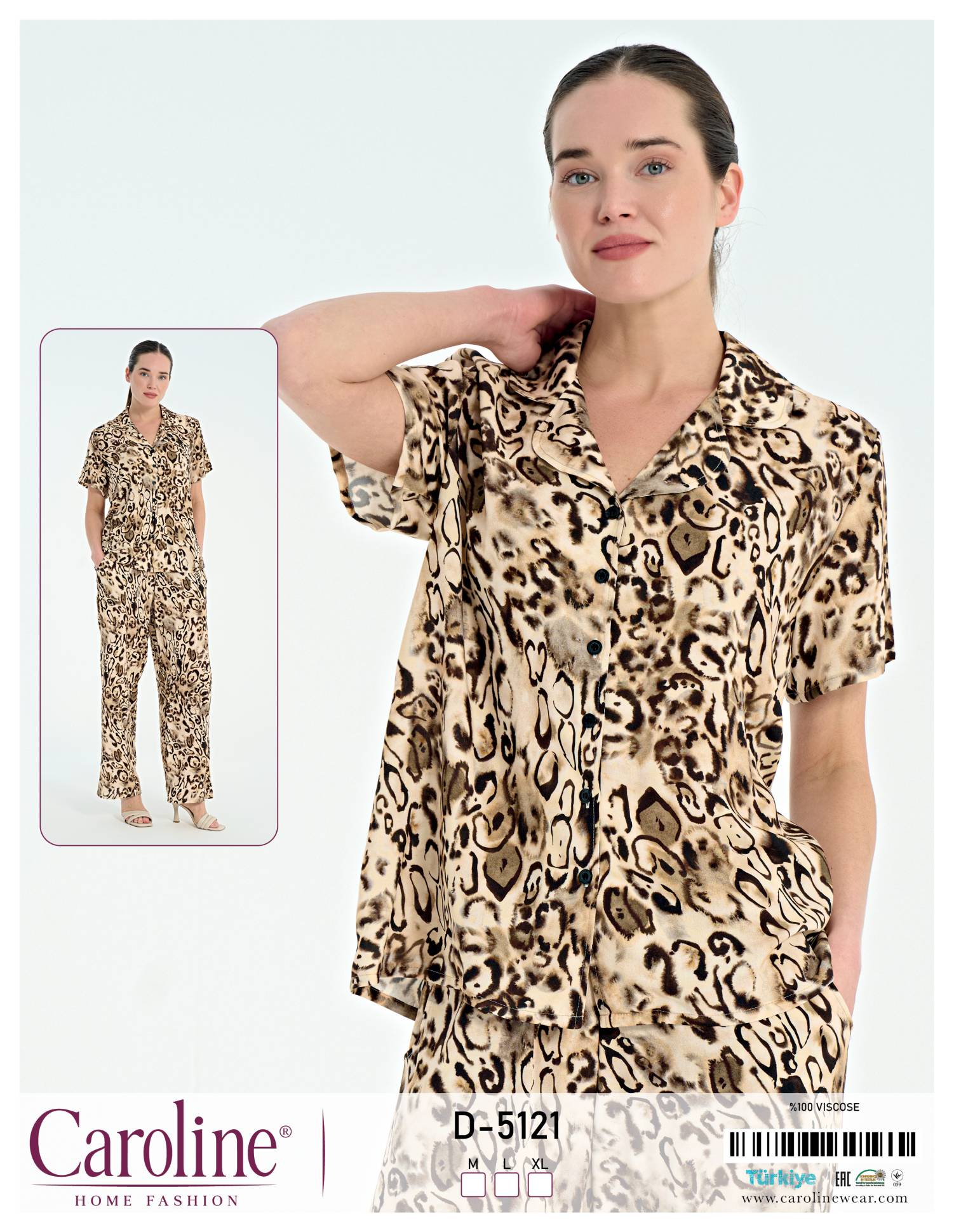 Caroline D-5121 пижама M, L, XL