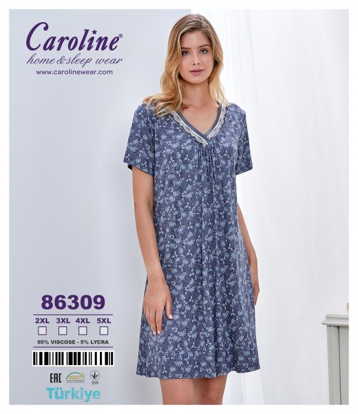 Caroline 86309 ночная рубашка 3XL