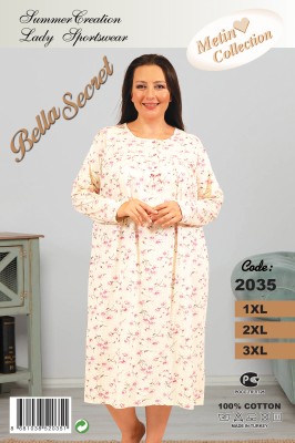 Metin 2035 ночная рубашка 1XL, 2XL, 3XL