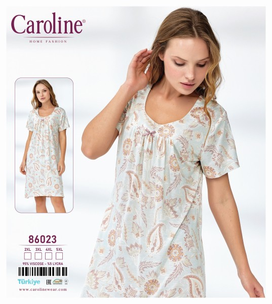 Caroline 86023 ночная рубашка 5XL