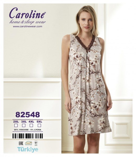 Caroline 82548 ночная рубашка 3XL, 4XL