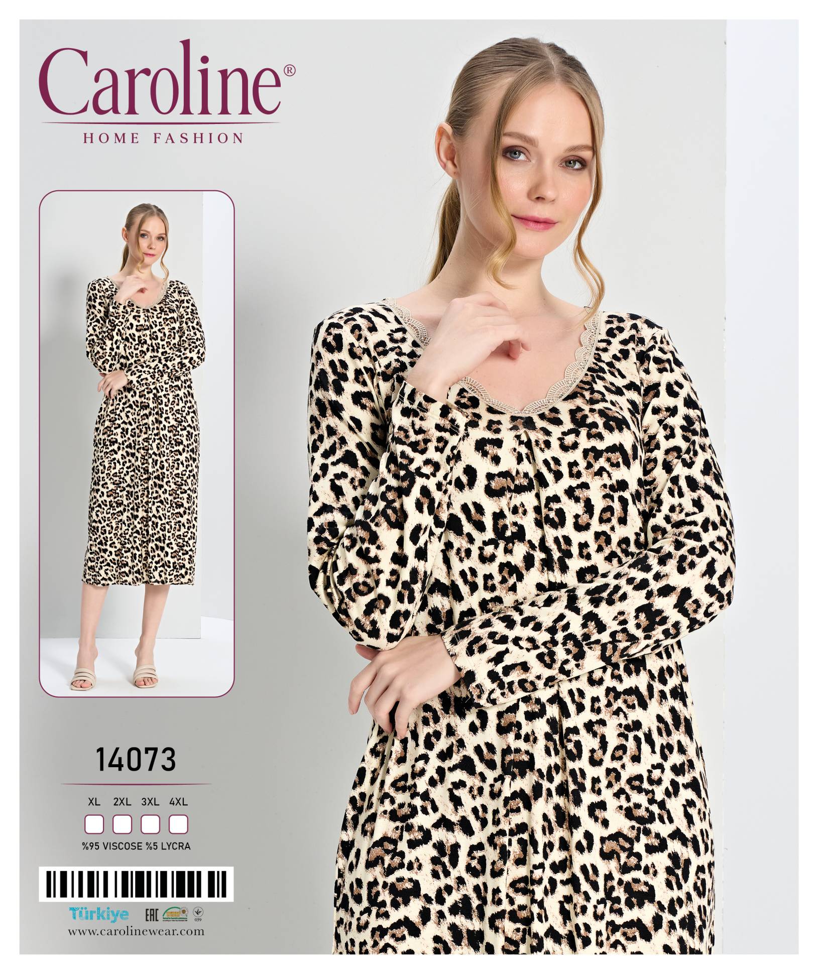 Caroline 14073 ночная рубашка XL, 3XL