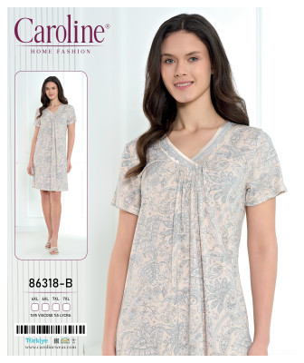 Caroline 86318-B ночная рубашка 6XL, 7XL