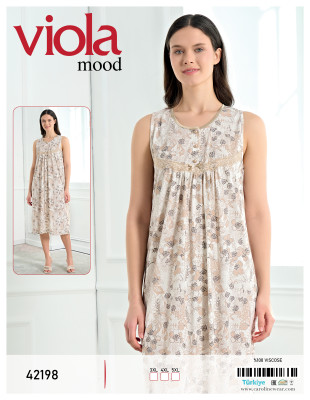 Viola 42198 ночная рубашка 3XL, 4XL, 5XL