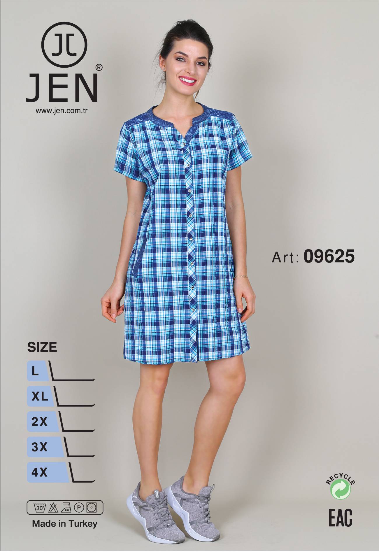 Jen 09625 халат XL, 3XL
